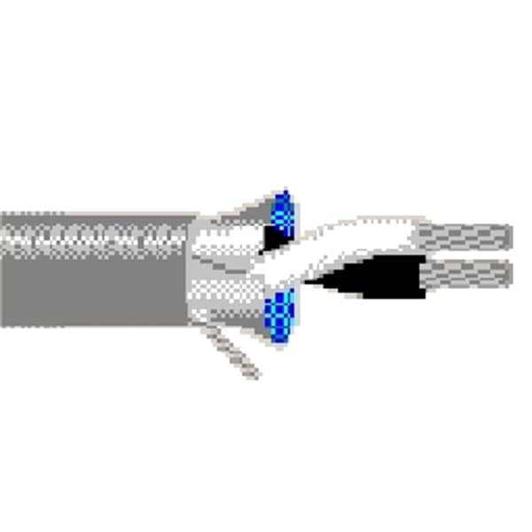 Cable de múltiples conductores, 18 AWG, Plateado, 0.222 in. - 8760 0601000