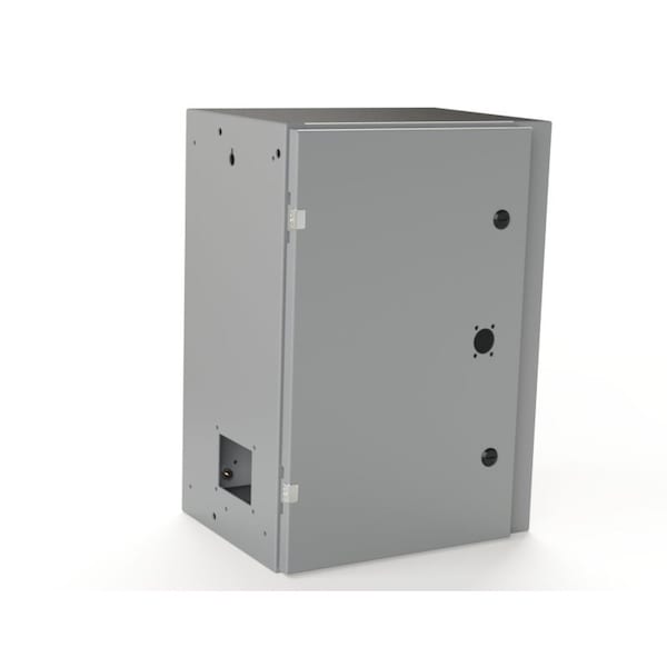 Saginaw Control & Engineering Galvanized Steel Electrical Enclosures, 24 in H, 12 in D, 17 in W, NEMA 3R, 4, 12, 13, Hinged - SCE-EXR12-30T200