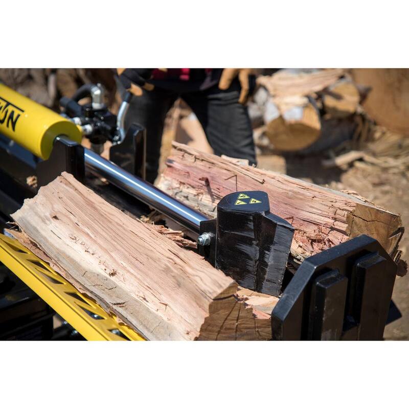 Champion Power Equipment 27-Ton 224cc Gas Wood Log Splitter with Horizontal/Vertical Operation, Auto Return and Storage Cover - 201337