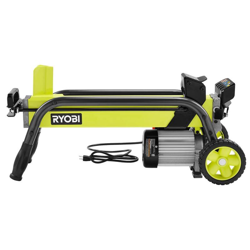 RYOBI 5-Ton 15 Amp Horizontal Electric Log Splitter - RYAC490