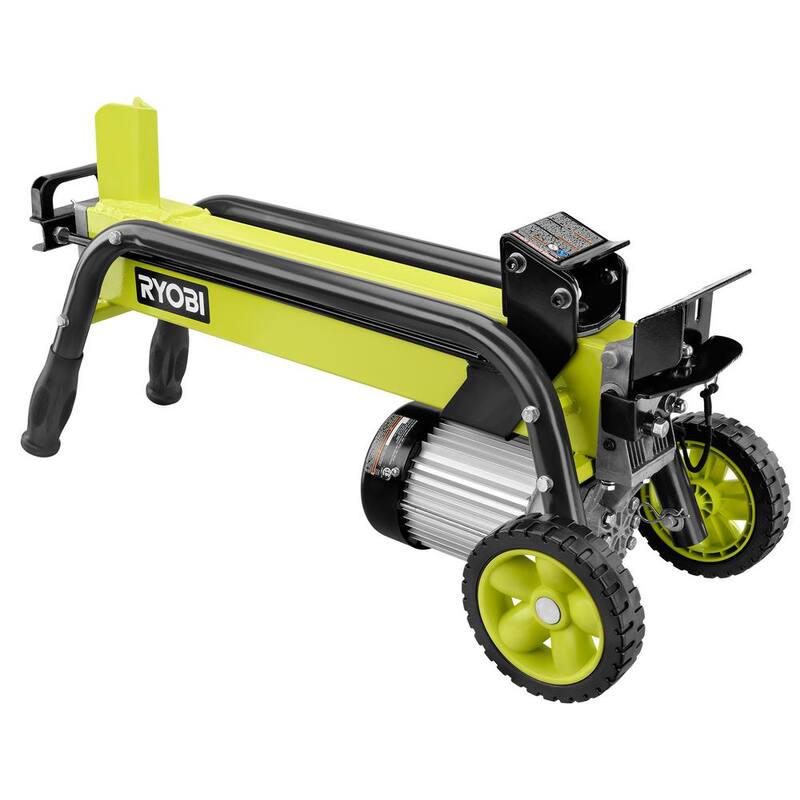 RYOBI 5-Ton 15 Amp Horizontal Electric Log Splitter - RYAC490