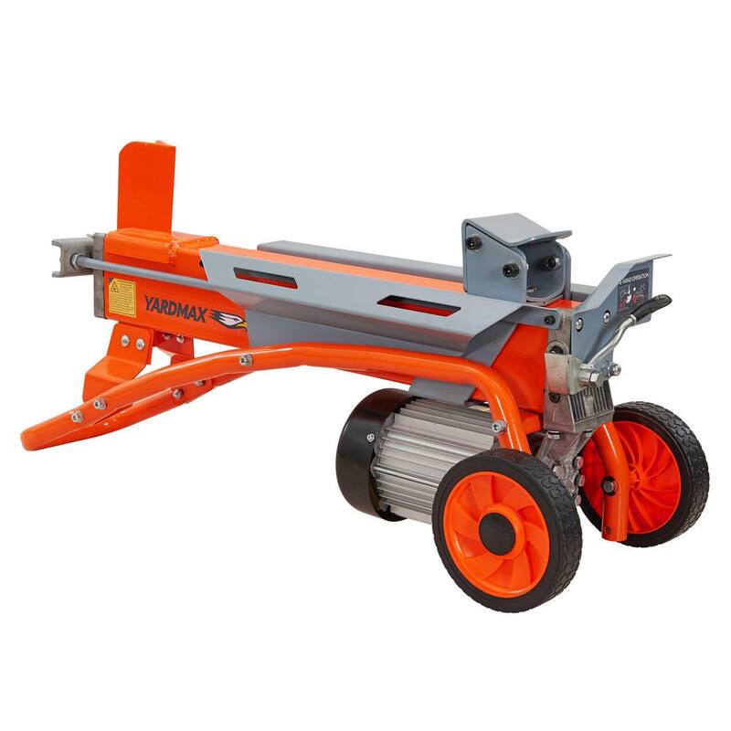YARDMAX 6.5-Ton 15 Amp Horizontal Electric Log Splitter - YS0650