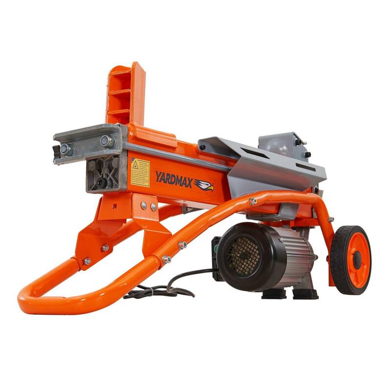 YARDMAX 6.5-Ton 15 Amp Horizontal Electric Log Splitter - YS0650