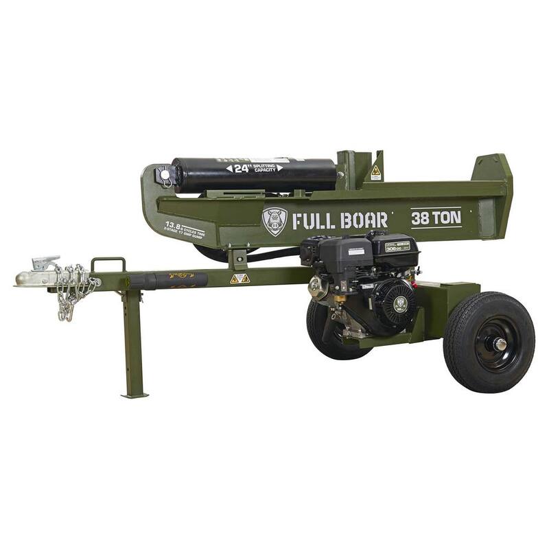 FULL BOAR 38 Ton 306 cc Gas Engine Log Splitter (49 State) - H6038FB