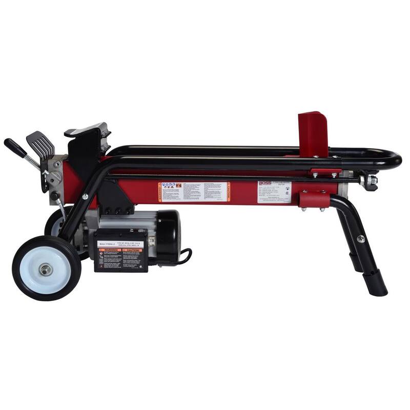 Boss Industrial 7-Ton 13.5 Amp Horizontal Electric Log Splitter - ES7T20