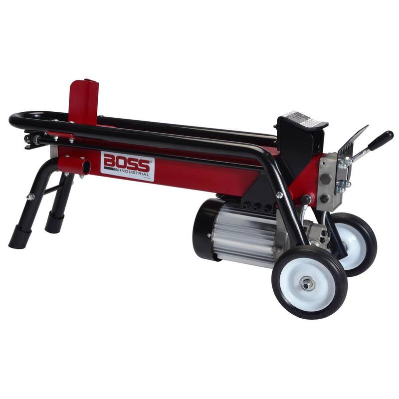 Boss Industrial 7-Ton 13.5 Amp Horizontal Electric Log Splitter - ES7T20