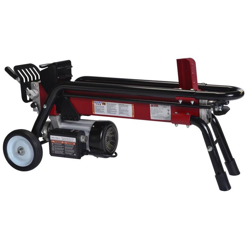 Boss Industrial 7-Ton 13.5 Amp Horizontal Electric Log Splitter - ES7T20