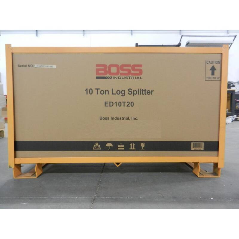 Boss Industrial 10-Ton 15 Amp Electric Dual Direction Log Splitter - ED10T20