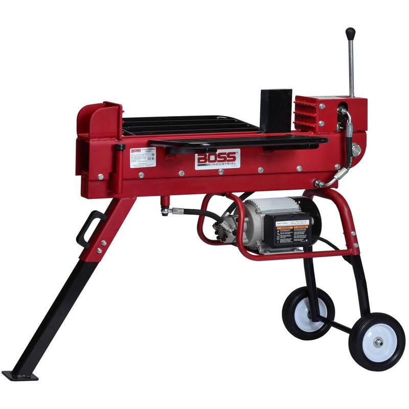 Boss Industrial 10-Ton 15 Amp Electric Dual Direction Log Splitter - ED10T20