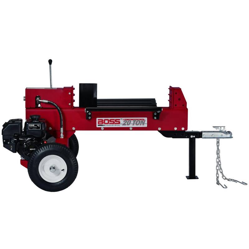 Boss Industrial 20-Ton 196 cc 2-Direction Gas Log Splitter - GD20T24