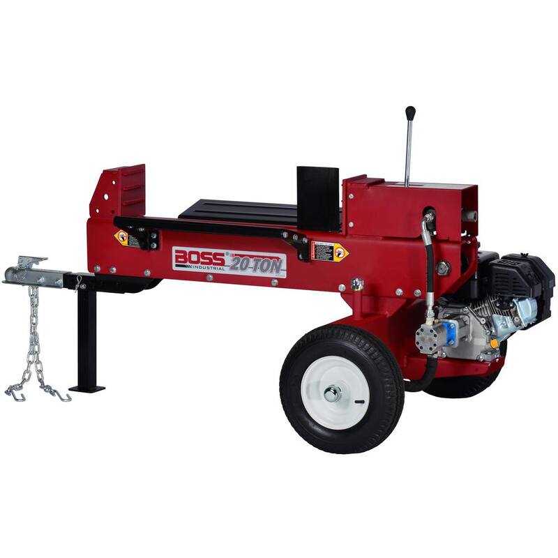 Boss Industrial 20-Ton 196 cc 2-Direction Gas Log Splitter - GD20T24