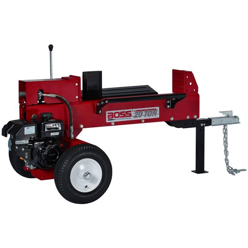Boss Industrial 20-Ton 196 cc 2-Direction Gas Log Splitter - GD20T24