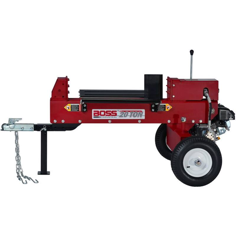 Boss Industrial 20-Ton 196 cc 2-Direction Gas Log Splitter - GD20T24