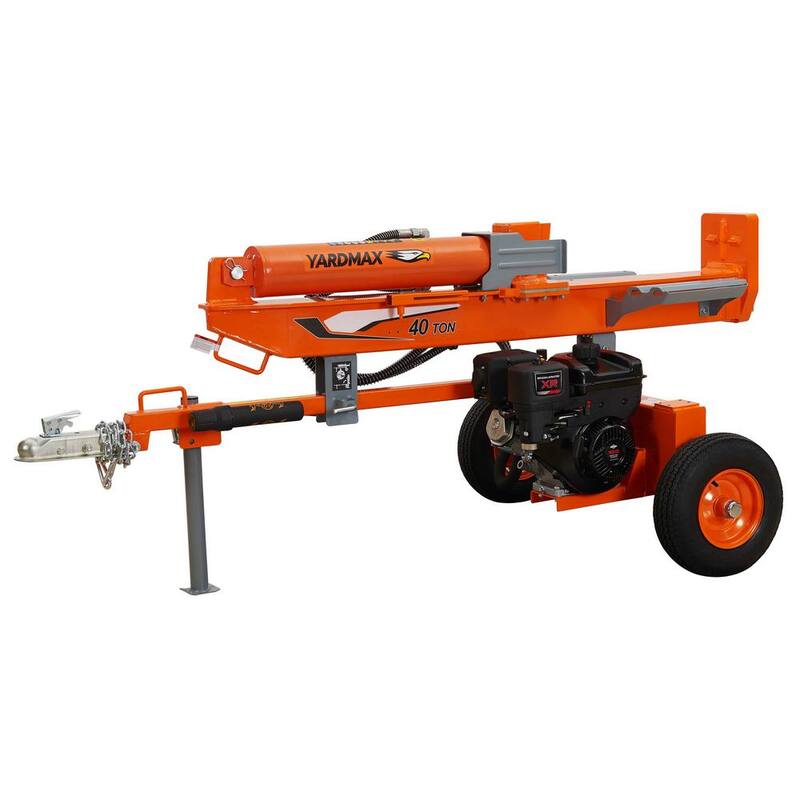 YARDMAX YU4066 40 Ton 306cc Gas 2-Way Full Beam Briggs and Stratton Engine XR1450 Log Splitter - YU4066