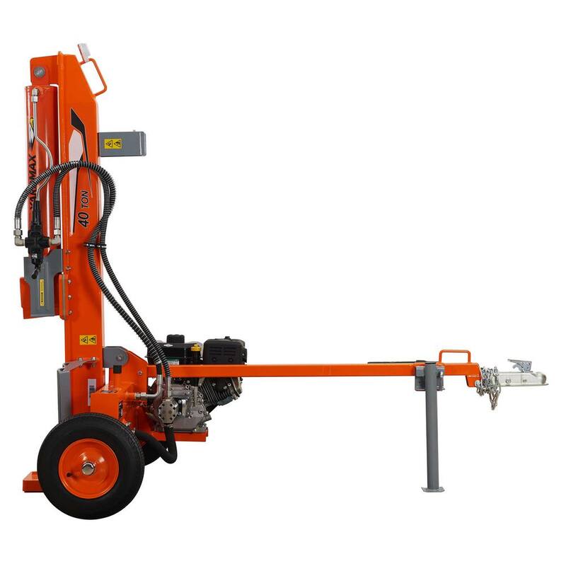 YARDMAX YU4066 40 Ton 306cc Gas 2-Way Full Beam Briggs and Stratton Engine XR1450 Log Splitter - YU4066