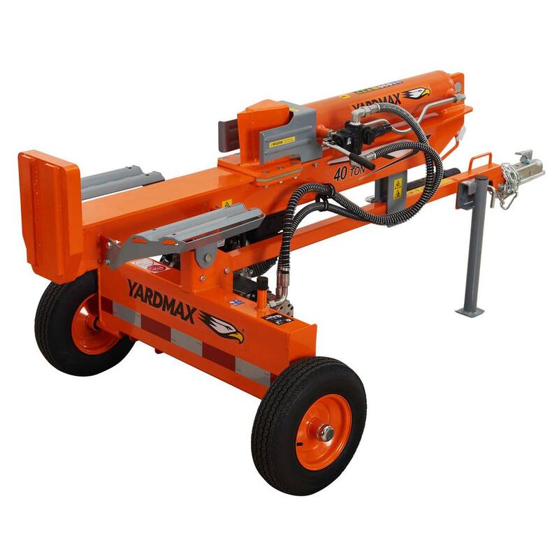 YARDMAX YU4066 40 Ton 306cc Gas 2-Way Full Beam Briggs and Stratton Engine XR1450 Log Splitter - YU4066