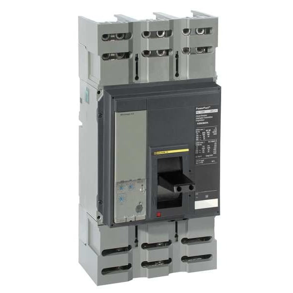 Square D Molded Case Circuit Breaker, PGL Series, 1,200A, 2 Pole, 600V AC, 65kA at 240V AC - PGL26120