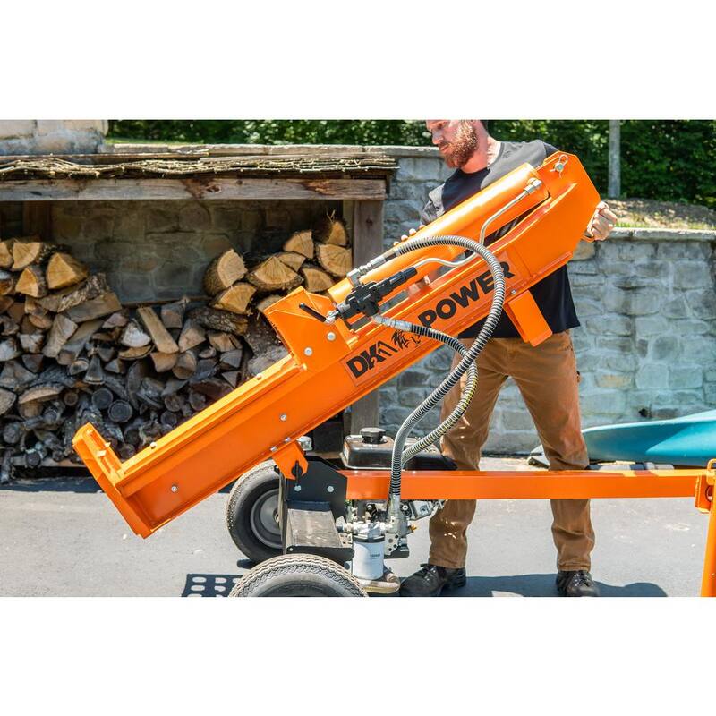 DK2 32-Ton Horizontal and Vertical Hydraulic Log Splitter Powered by a KOHLER SH265 6.5HP 196cc Engine - OPS232