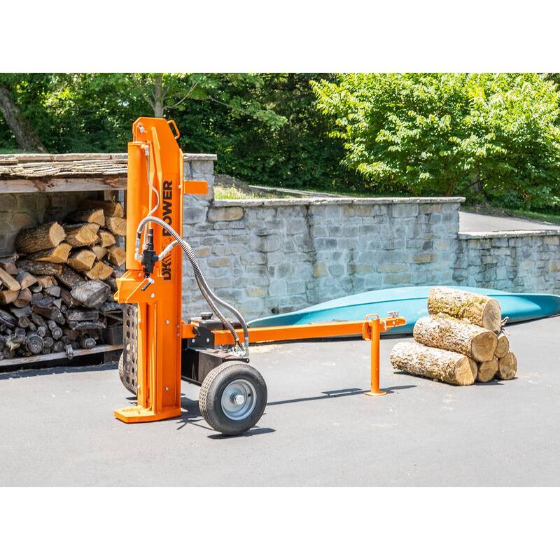 DK2 32-Ton Horizontal and Vertical Hydraulic Log Splitter Powered by a KOHLER SH265 6.5HP 196cc Engine - OPS232