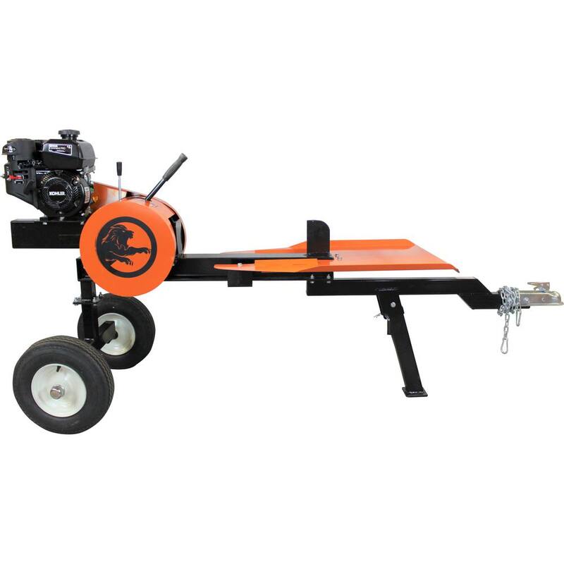 Power King 22-Ton 4.5 HP 177 cc Gas Horizontal Kinetic Log Splitter with Kohler Command Pro Engine - PK0322K