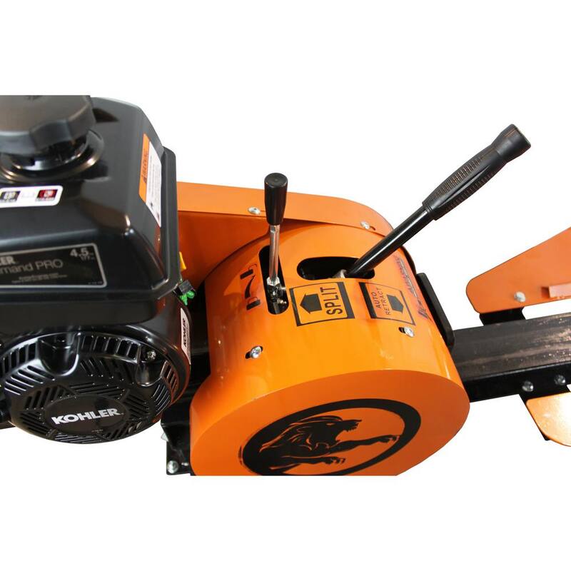 Power King 22-Ton 4.5 HP 177 cc Gas Horizontal Kinetic Log Splitter with Kohler Command Pro Engine - PK0322K