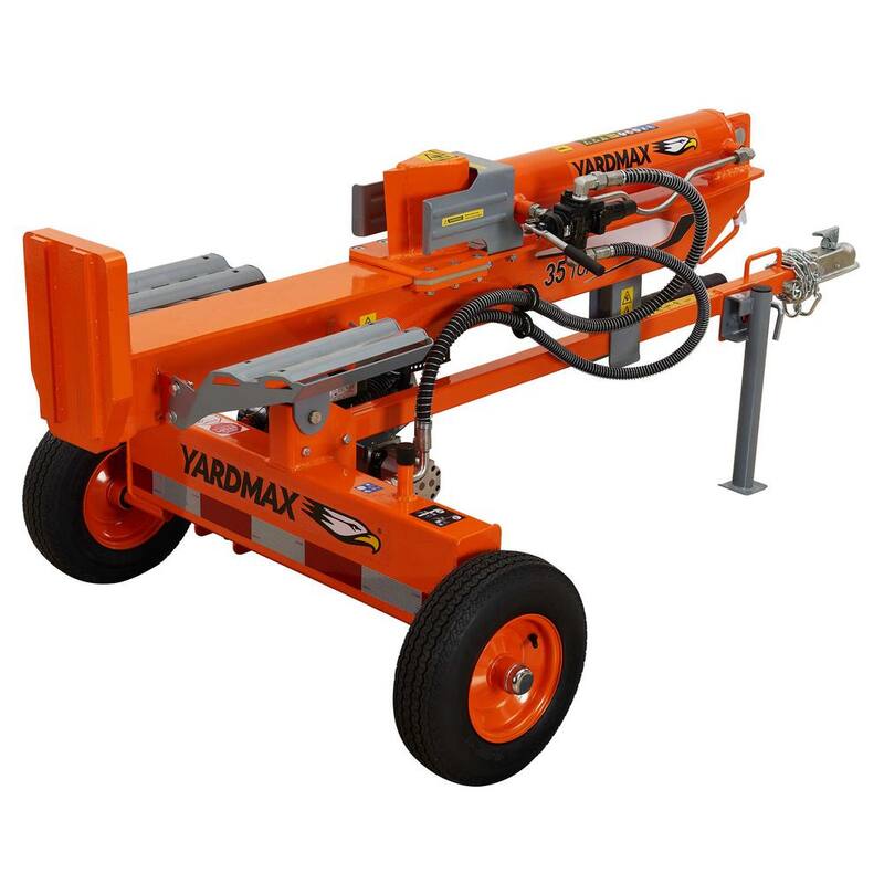 YARDMAX YU3666 35 Ton 208 cc Gas 2 way Full Beam Briggs Stratton Engine CR950 Log Splitter - YU3666