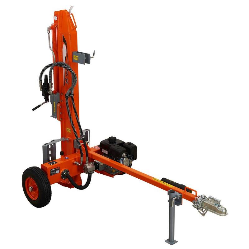 YARDMAX YU3666 35 Ton 208 cc Gas 2 way Full Beam Briggs Stratton Engine CR950 Log Splitter - YU3666