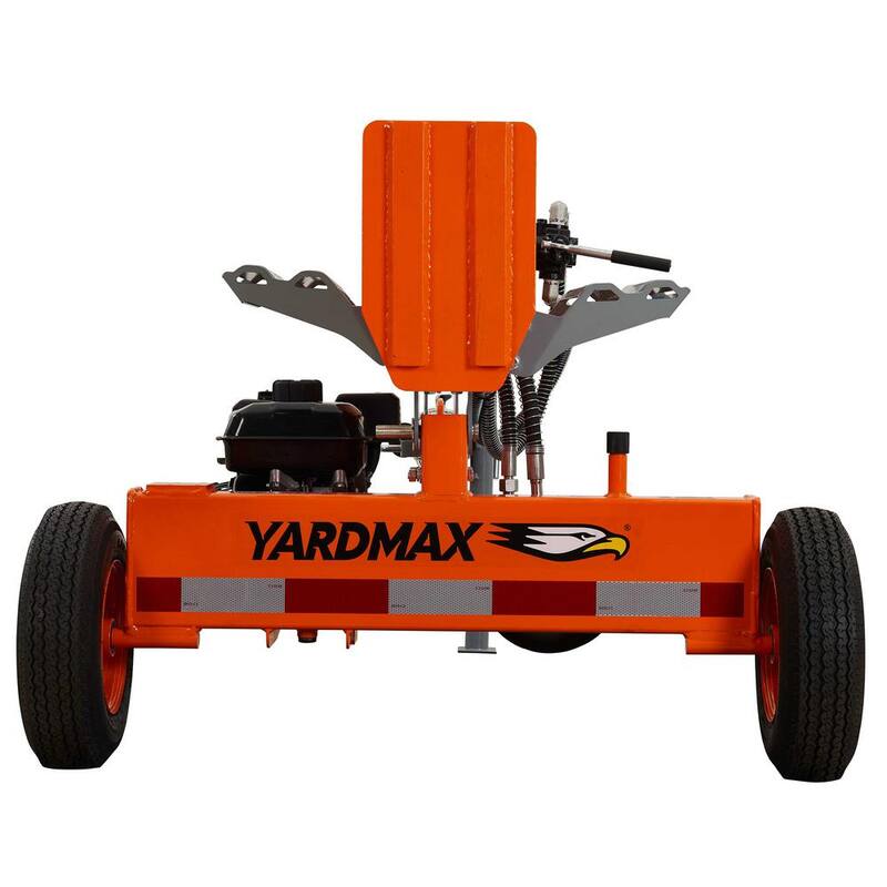 YARDMAX YU3666 35 Ton 208 cc Gas 2 way Full Beam Briggs Stratton Engine CR950 Log Splitter - YU3666