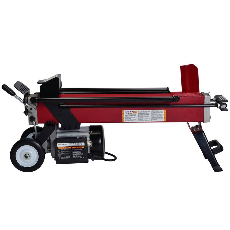 Boss Industrial 5-Ton 12 Amp Horizontal Electric Log Splitter - EC5T20