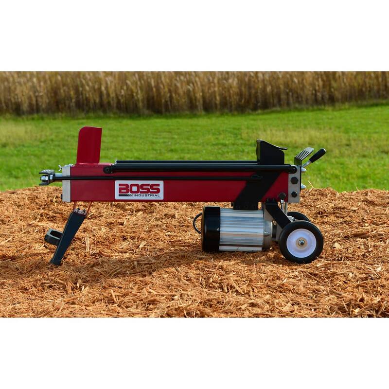 Boss Industrial 5-Ton 12 Amp Horizontal Electric Log Splitter - EC5T20