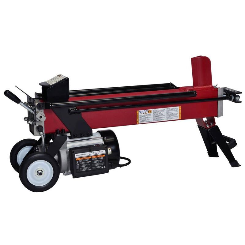 Boss Industrial 5-Ton 12 Amp Horizontal Electric Log Splitter - EC5T20