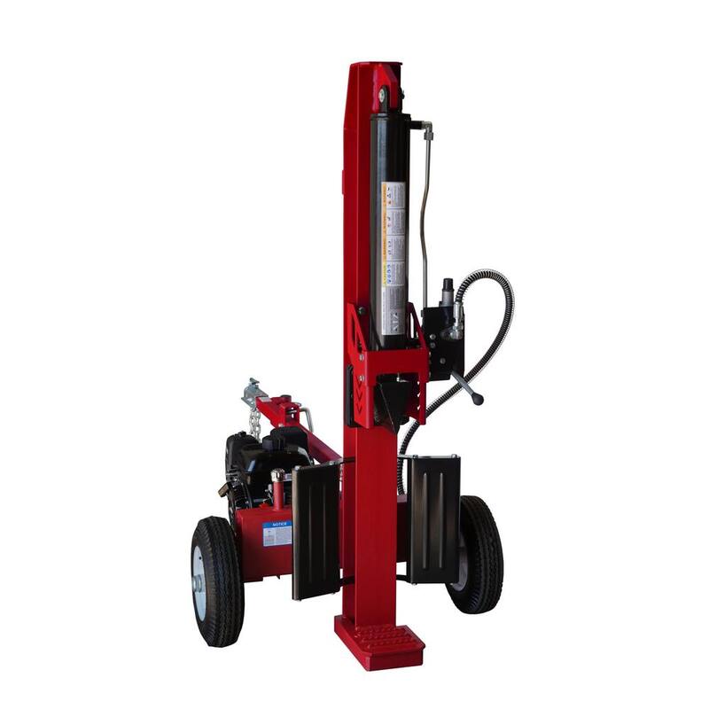 Boss Industrial 27-Ton 208cc Horizontal/Vertical Gas Log Splitter - WD27T