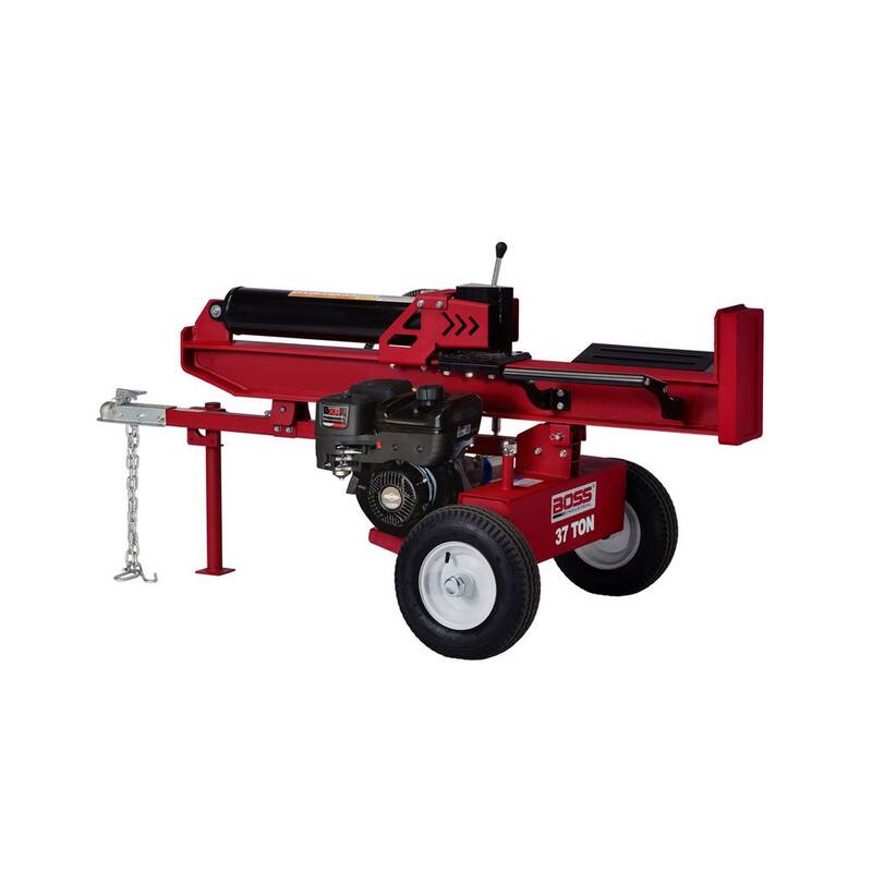 Boss Industrial 37-Ton 306cc Horizontal/Vertical Gas Log Splitter - WD37T