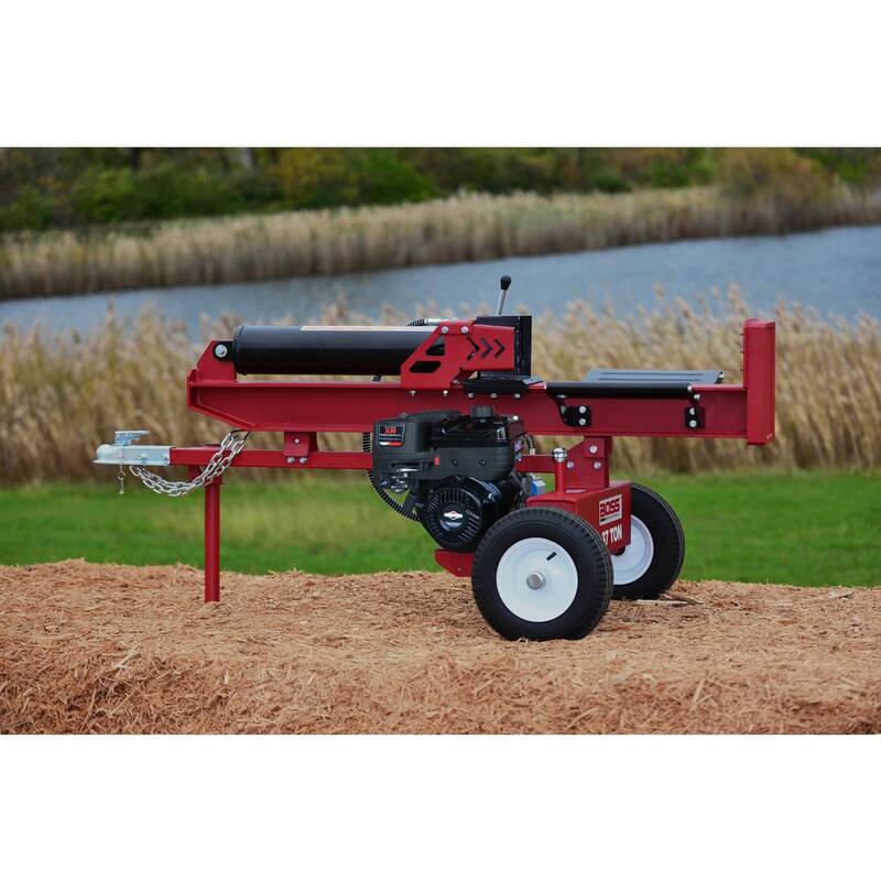 Boss Industrial 37-Ton 306cc Horizontal/Vertical Gas Log Splitter - WD37T