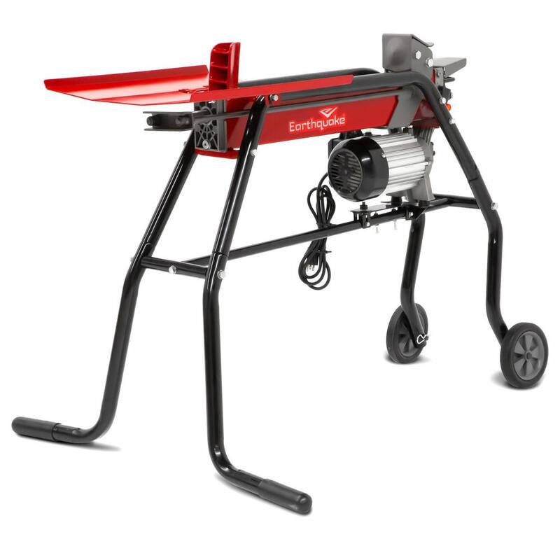 Earthquake 120-Volt 5-Ton 15 Amp Electric Log Splitter with Stand - 32229