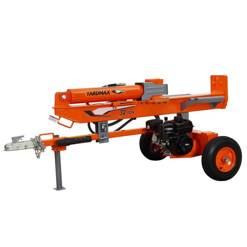 YARDMAX 32-Ton 208 cc Gas 2-Way Full Beam Briggs Stratton Engine CR950 Log Splitter - YU3266