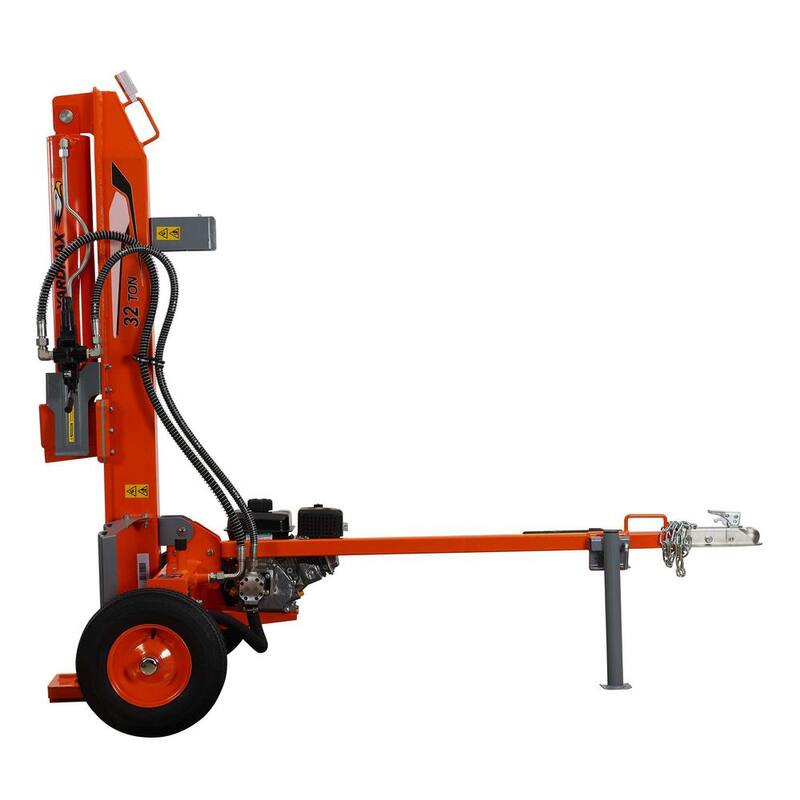 YARDMAX 32-Ton 208 cc Gas 2-Way Full Beam Briggs Stratton Engine CR950 Log Splitter - YU3266