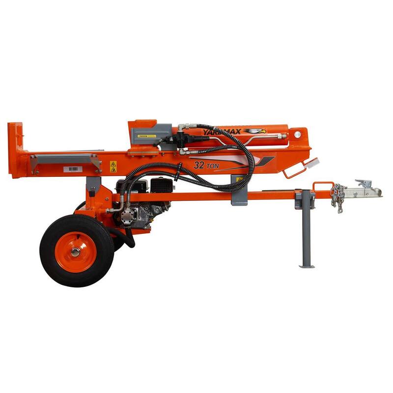 YARDMAX 32-Ton 208 cc Gas 2-Way Full Beam Briggs Stratton Engine CR950 Log Splitter - YU3266