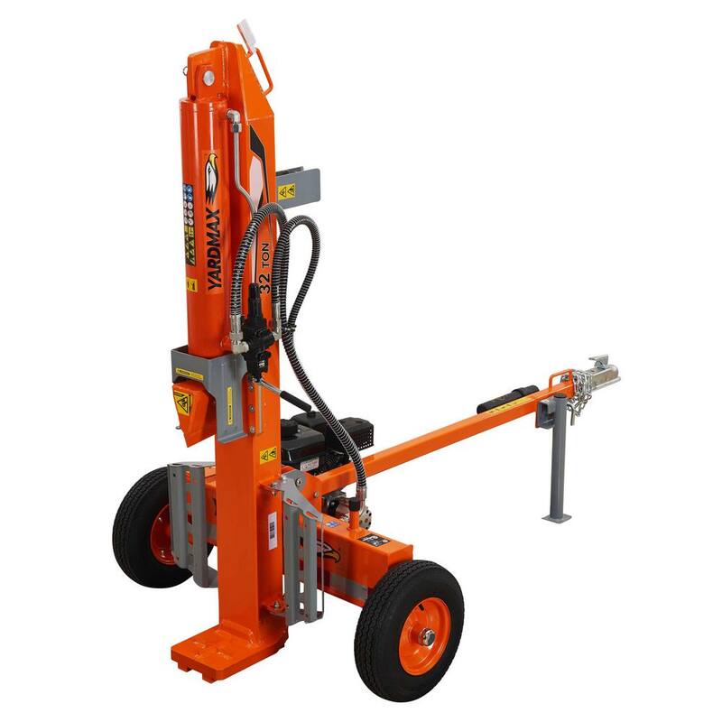 YARDMAX 32-Ton 208 cc Gas 2-Way Full Beam Briggs Stratton Engine CR950 Log Splitter - YU3266