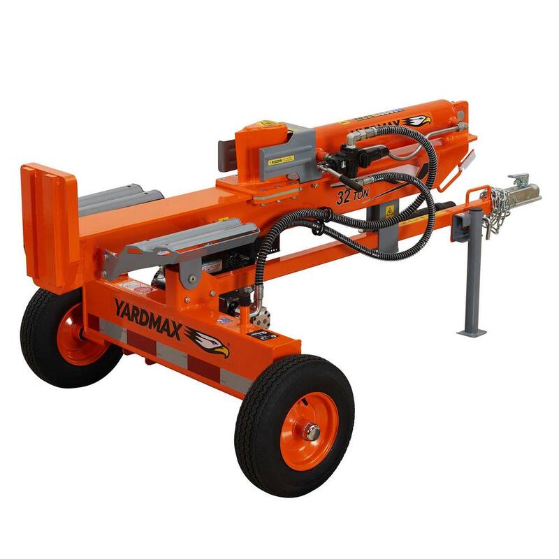 YARDMAX 32-Ton 208 cc Gas 2-Way Full Beam Briggs Stratton Engine CR950 Log Splitter - YU3266
