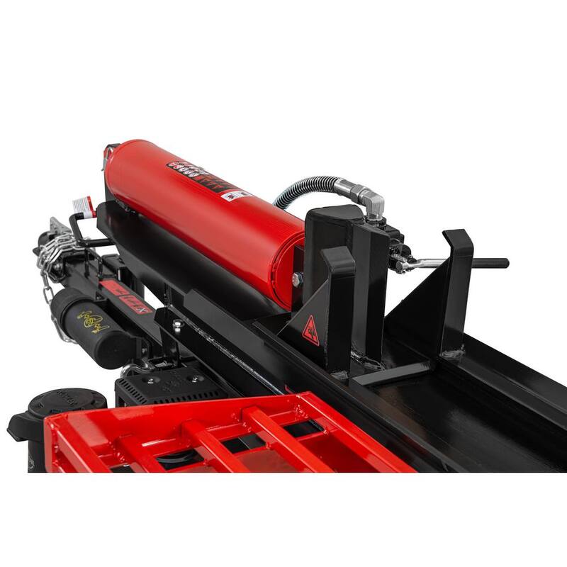 XtremepowerUS 9.5HP 37-Ton Engine Displacement in 277 cc Gas Dual Position Log Splitter with Auto Return Gas - 65070