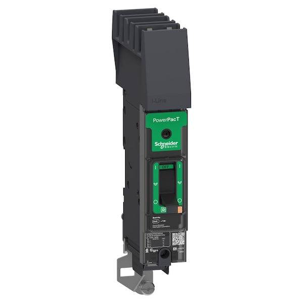Schneider Electric Molded Case Circuit Breaker, BDA Series, 40A, 1 Pole, 347/600V AC, 25kA at 240V AC, B Curve - BDA160405
