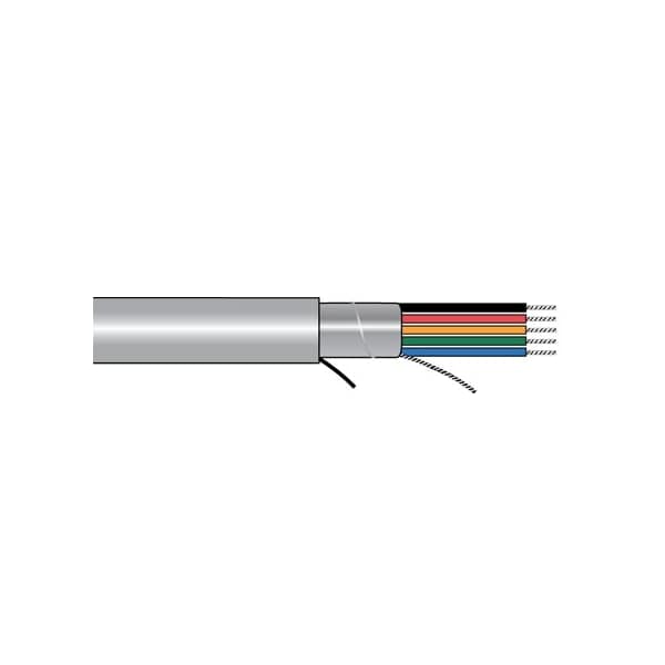 Alpha Wire 20-25C STR TNC PVC FOIL SHD, PVC JKT CM 300V 75C AWM 80C, 1000FT - 5470/25C SL001