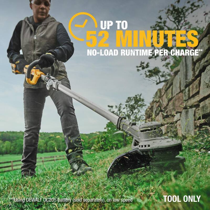DEWALT 20V MAX 14 in. Brushless Cordless Battery Powered Foldable String Trimmer (Tool Only) - DCST922B