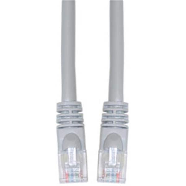 Cable Wholesale CableWholesale 10X8-02175 Cat6 Gray Ethernet Patch Cable  Snagless Molded Boot  75 foot - 10X8-02175