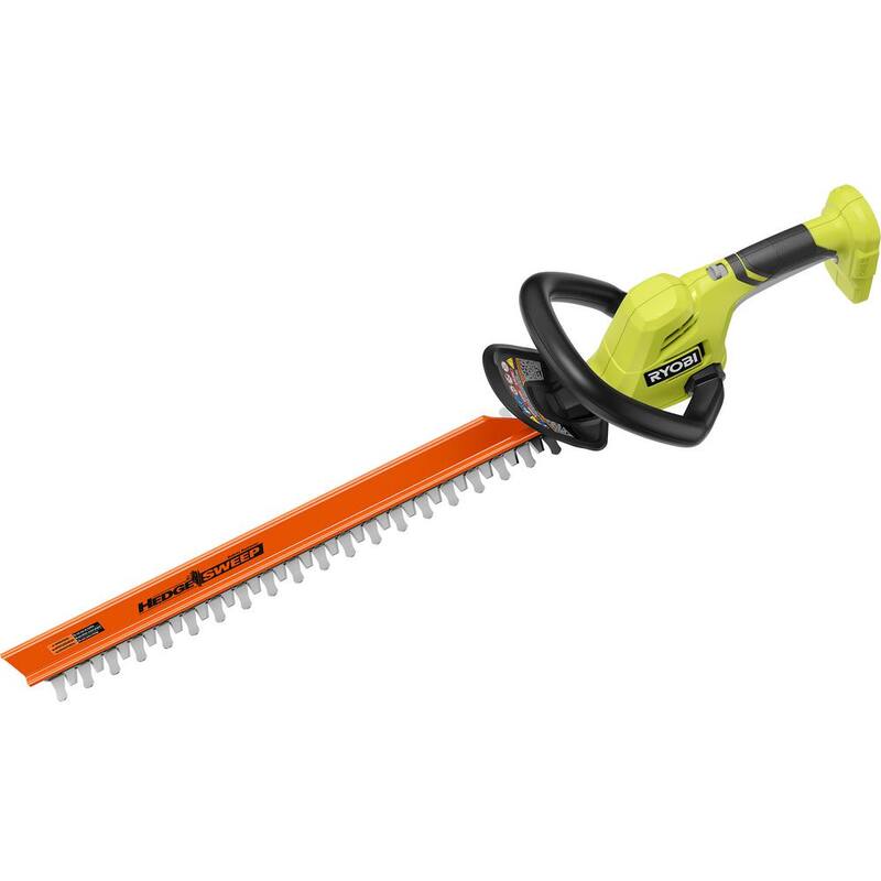 RYOBI ONE+ 18V 22 in. Lithium-Ion Cordless Hedge Trimmer (Tool Only) - P2609BTL