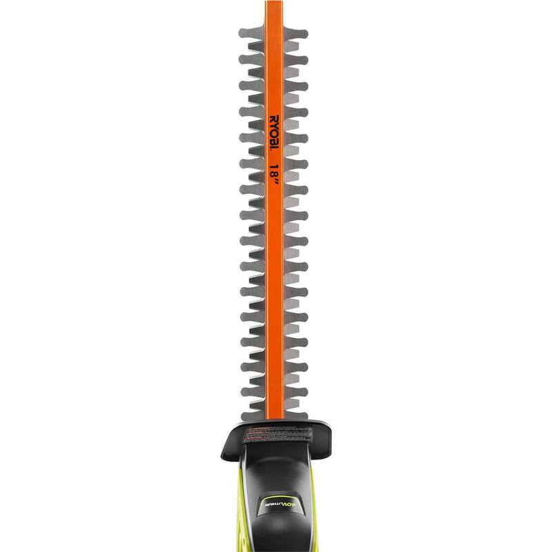 RYOBI 40V 18 in. Cordless Battery Pole Hedge Trimmer with 2.0 Ah Battery and Charger - RY40630