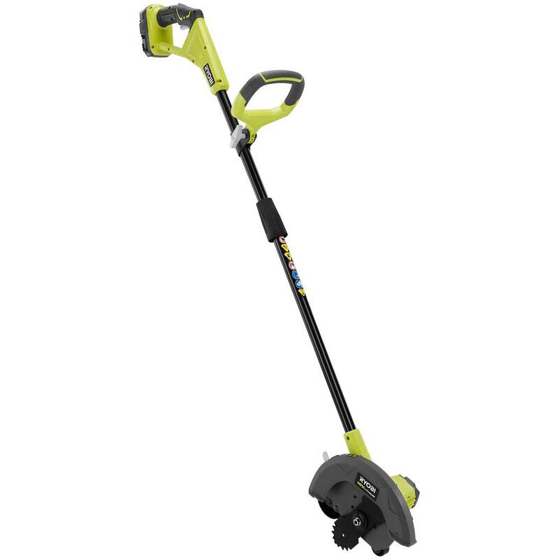RYOBI ONE+ 18V 9 in. Cordless Battery Edger with 2.0 Ah Battery and Charger - P2310