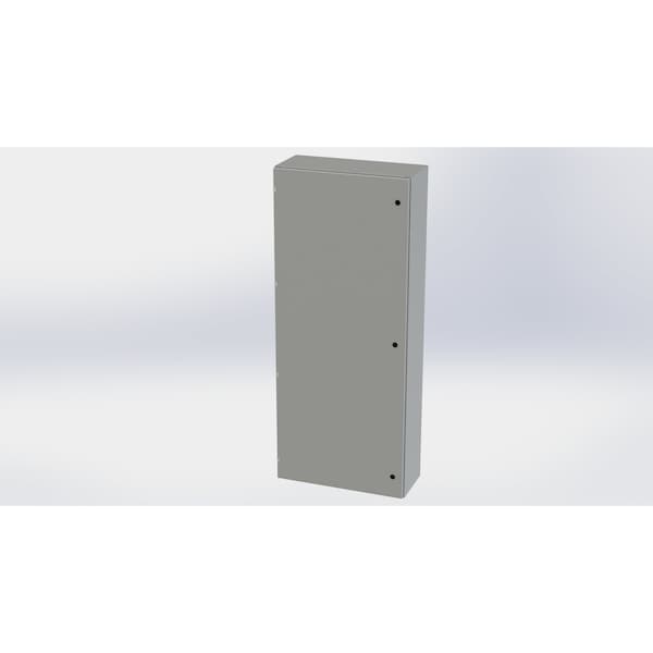 Saginaw Control & Engineering Carbon Steel Electrical Enclosures, 72 in H, 12 in D, 30 in W, NEMA 3R, 4, 12, 13, Hinged - SCE-72EL3012LP