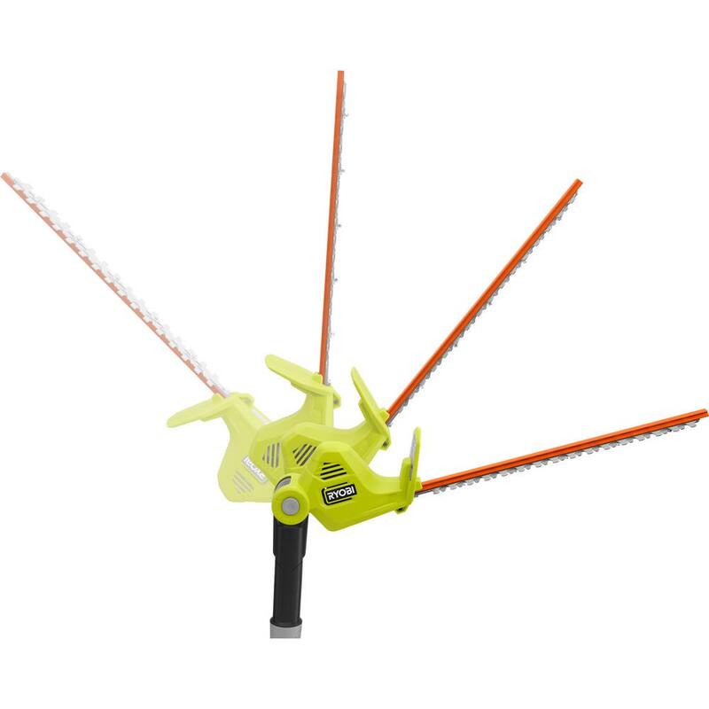 RYOBI ONE+ 18V 18in. Cordless Battery Pole Hedge Trimmer (Tool Only) - P26010BTL